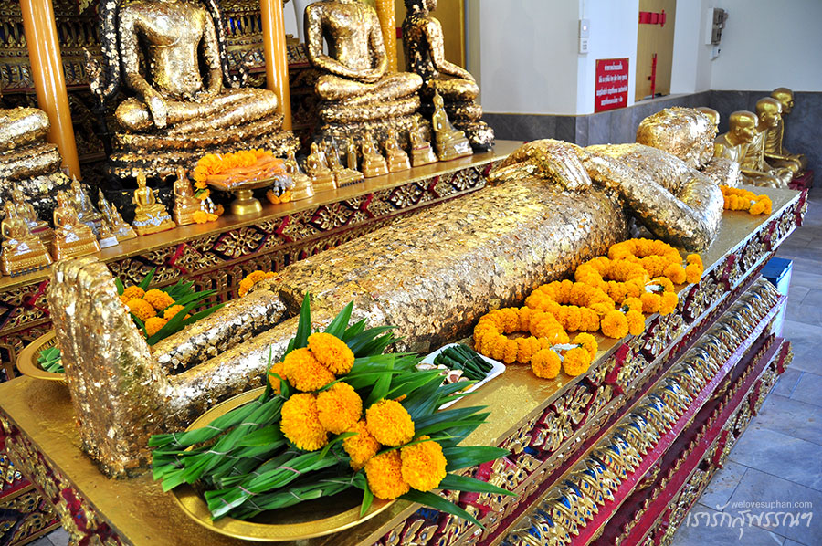 วัดพระนอน และอุทยานมัจฉา สุพรรณบุรี