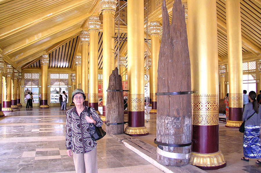 ไปเที่ยวพม่า พระราชวังบุเรงนองที่เมืองหงสาวดี